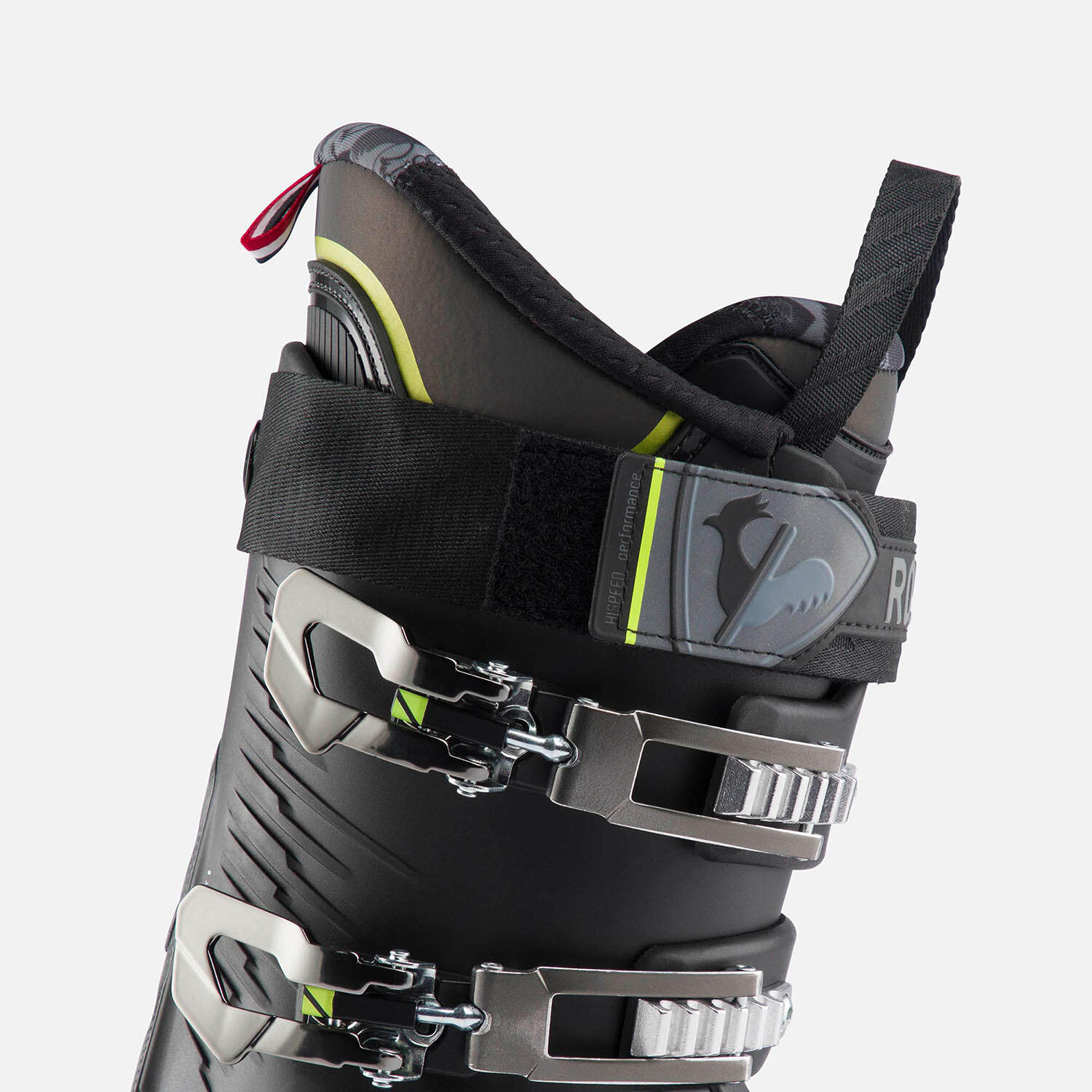 Scarponi da sci uomo Hi-speed Pro 100 Mv nero e giallo 5/5