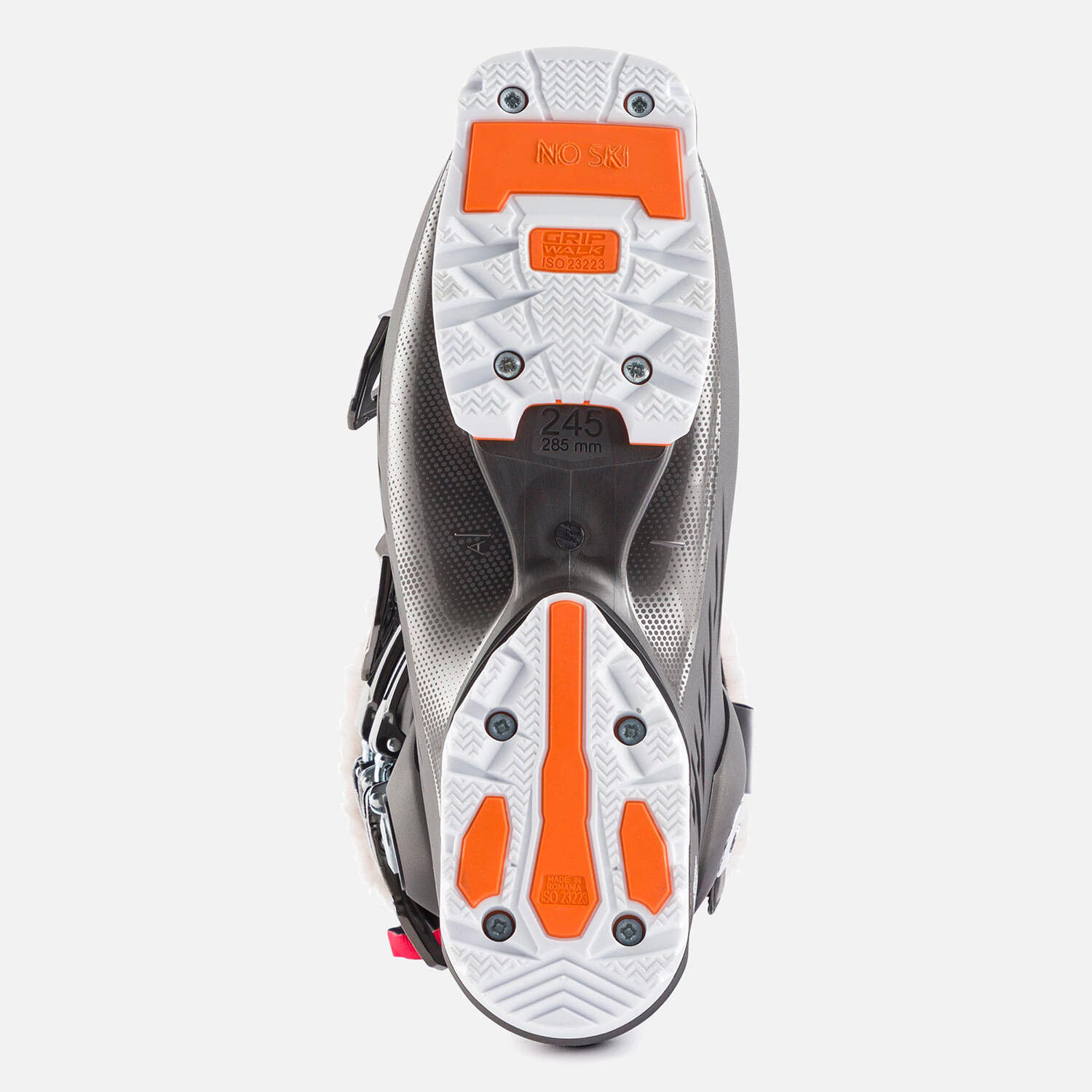 Botas de esquí Rossignol Pure Pro Heat Gripwalk Gold Grey para mujer 5/5