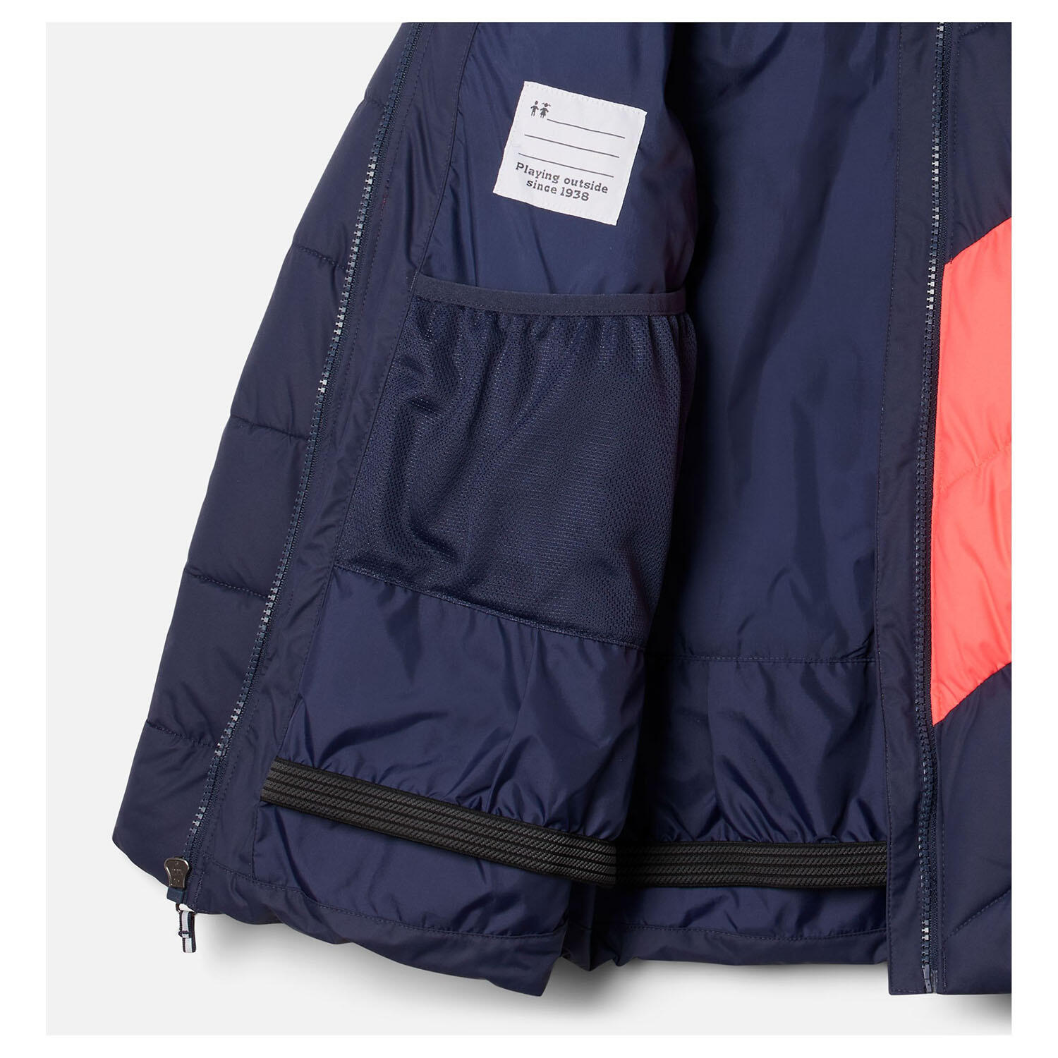 Chaqueta de esquí Columbia Arctic Blast Nocturnal, Neon Sunrise para niña 3/3