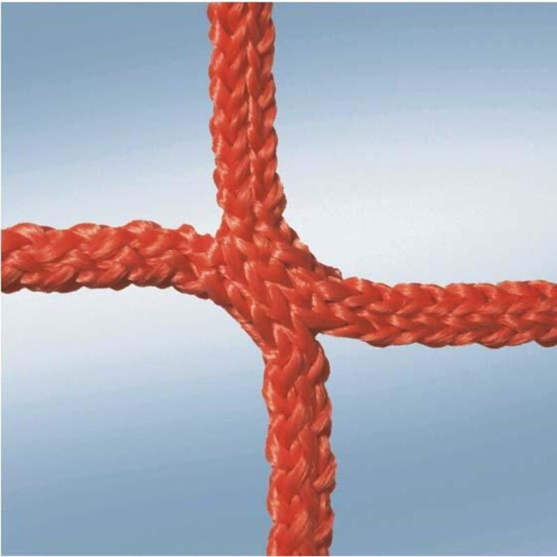1 Paar Erwachsenetornetze für Profispiel – 3mm Maschenweite 120mm, Farbe: Rot