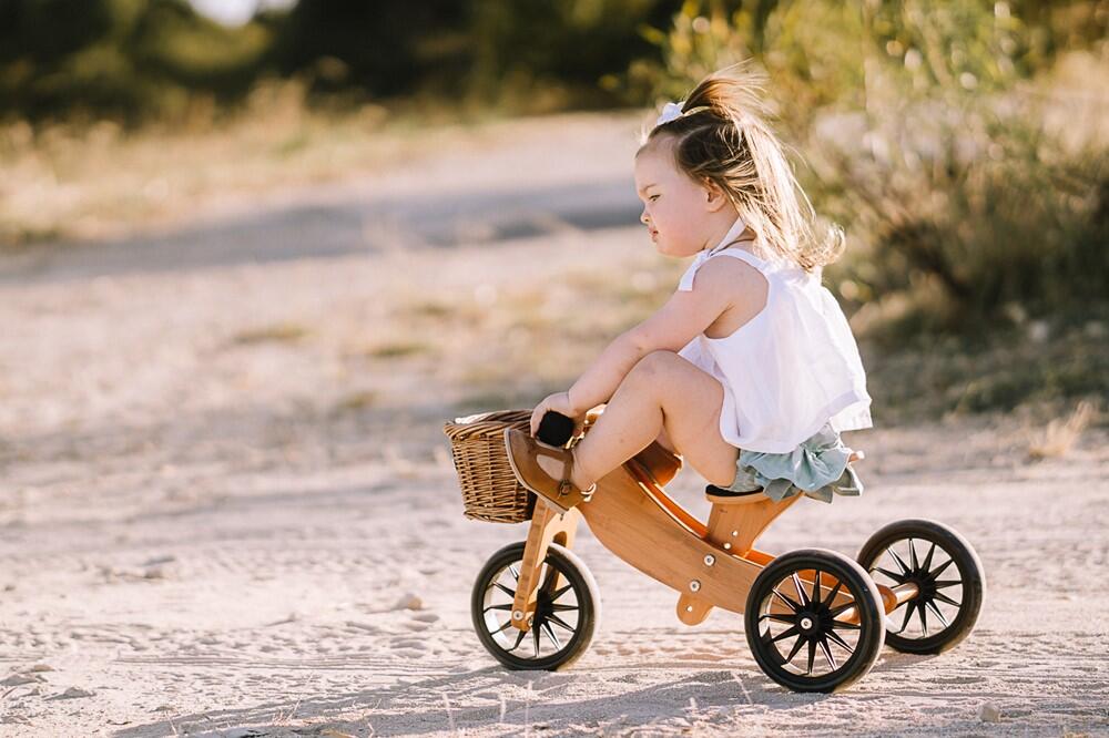 Kinderfeets Vélo d'équilibre en bois 2-en-1 et tricycle à partir de 1 an Tiny To 7/7