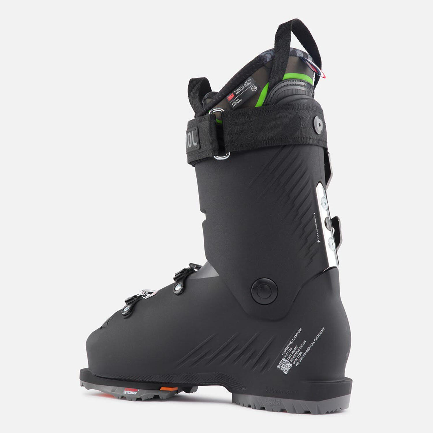 Chaussures De Ski Hi-speed Pro120 Mv Gripwalk Black Green Homme 2/5