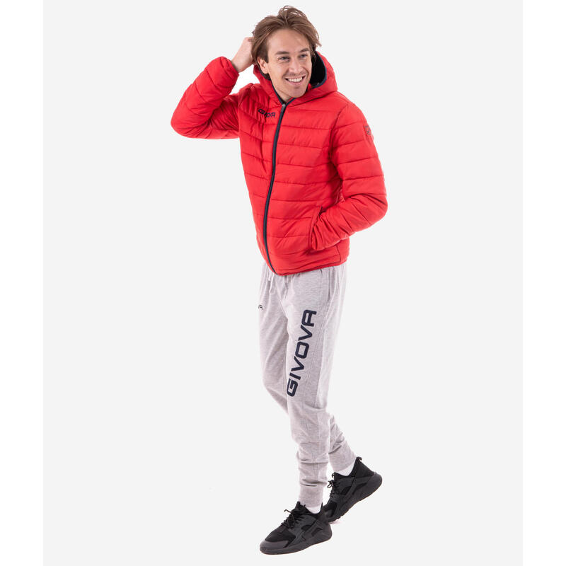 Giubbini uomo givova rosso/blu