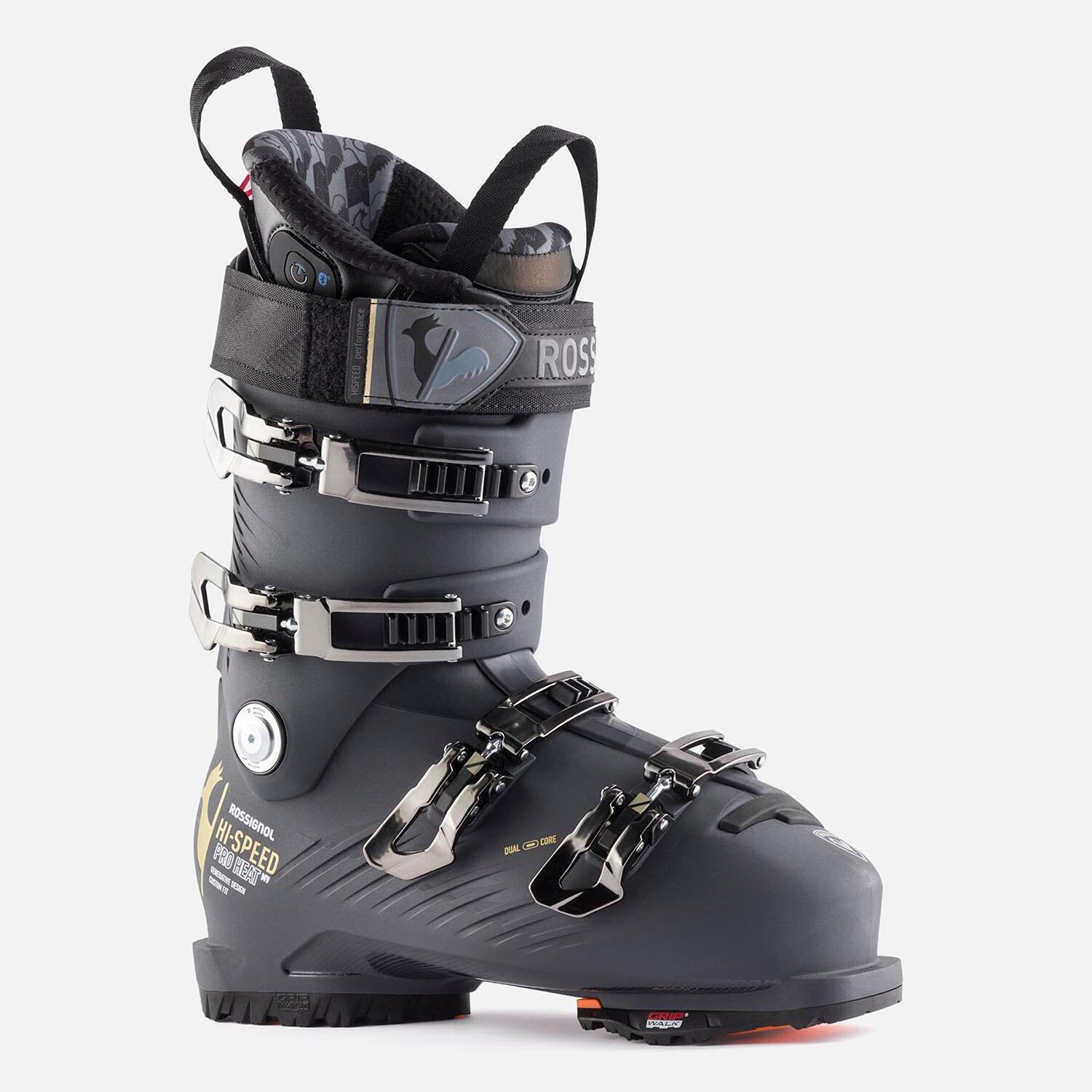 Chaussures De Ski Hi-speed Pro Heat Mv Gripwalk Bronze Grey Homme 2/5
