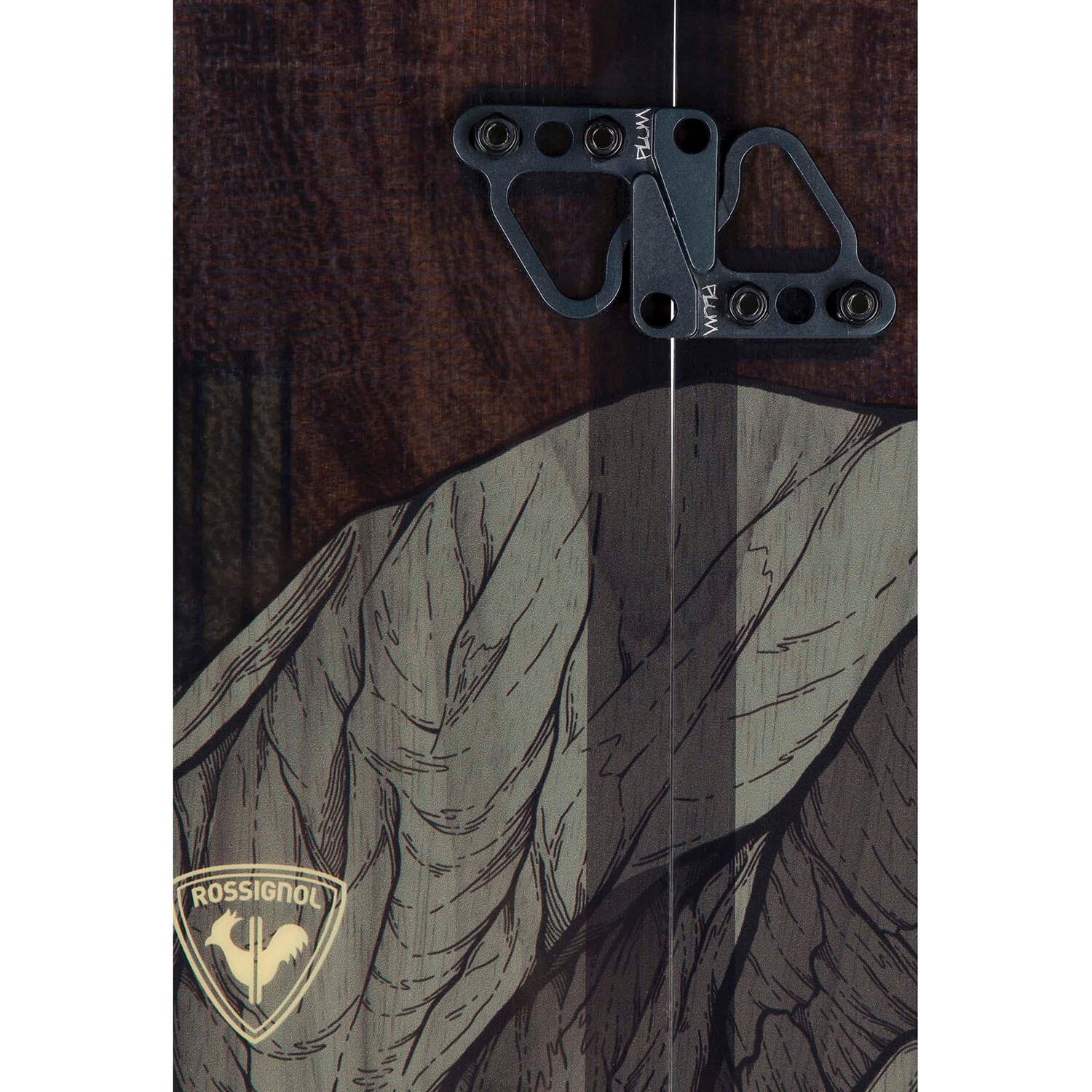 Rossignol XV Split Splitboard (mit Tail-Skin-Schlitzen) Schwarz Herren 2/3