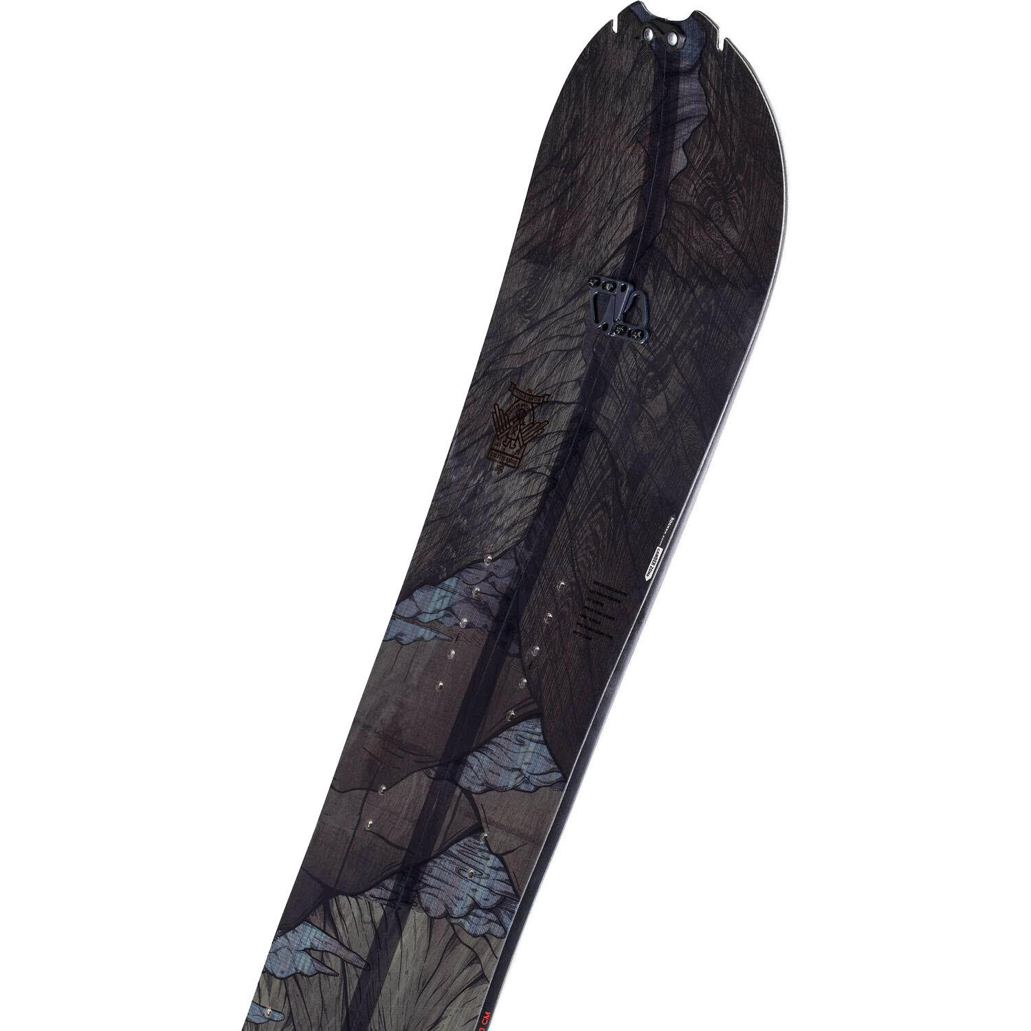Rossignol XV Wide Split con Tail Skin Grigio Splitboard da uomo 3/5