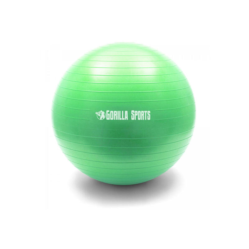 GORILLA SPORTS Gymnastikball Matt 65 cm