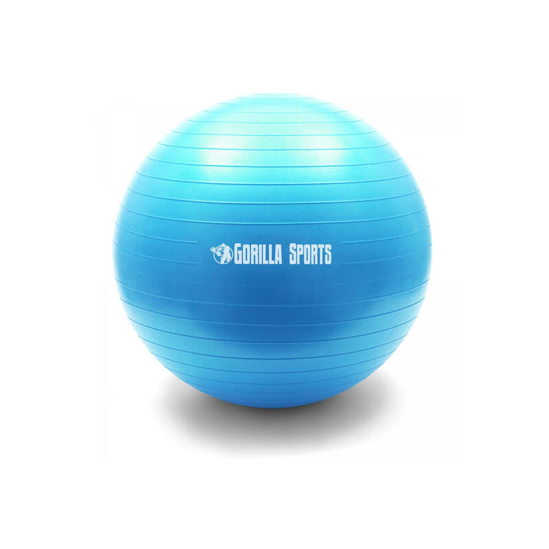 GORILLA SPORTS Gymnastikball Matt 75 cm