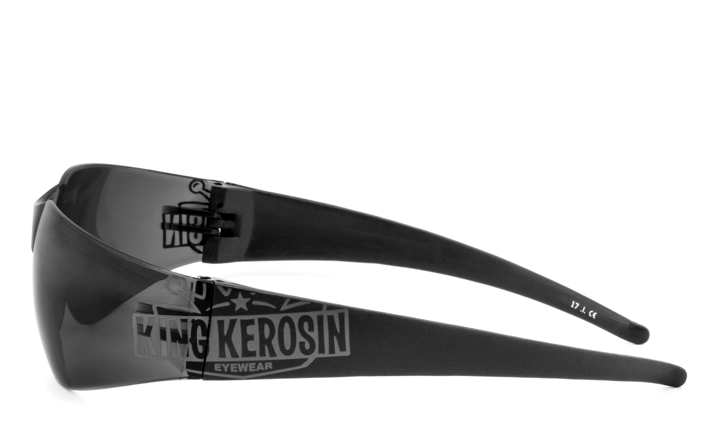 Sportbrille | KK206 | smoke | Steinschlagbeständig 2/4