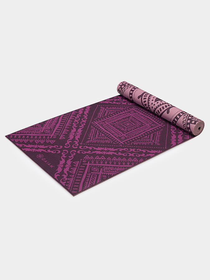 Gaiam Inner Peace Reversible Yoga Mat 6mm 6/6