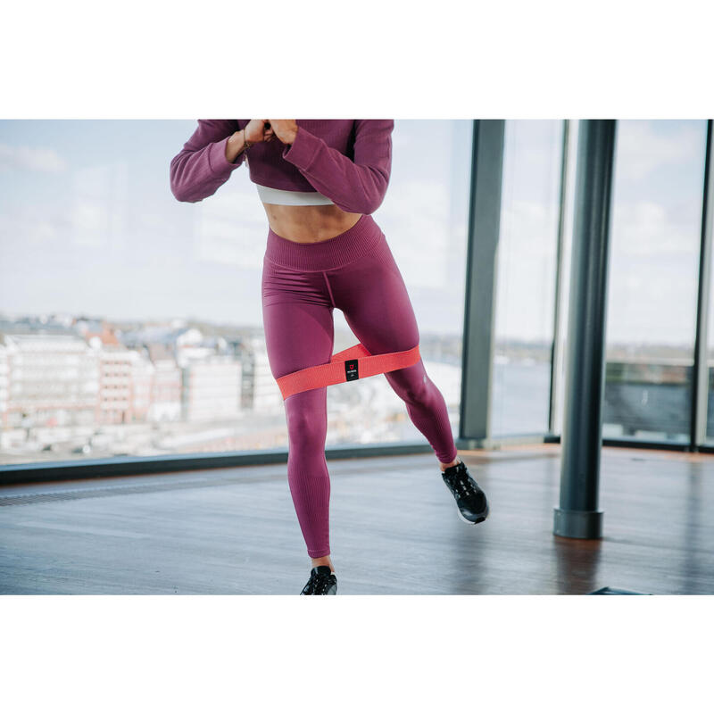 Bande en Tissu indéchirable, pour le fitness, remise en forme, renforcement