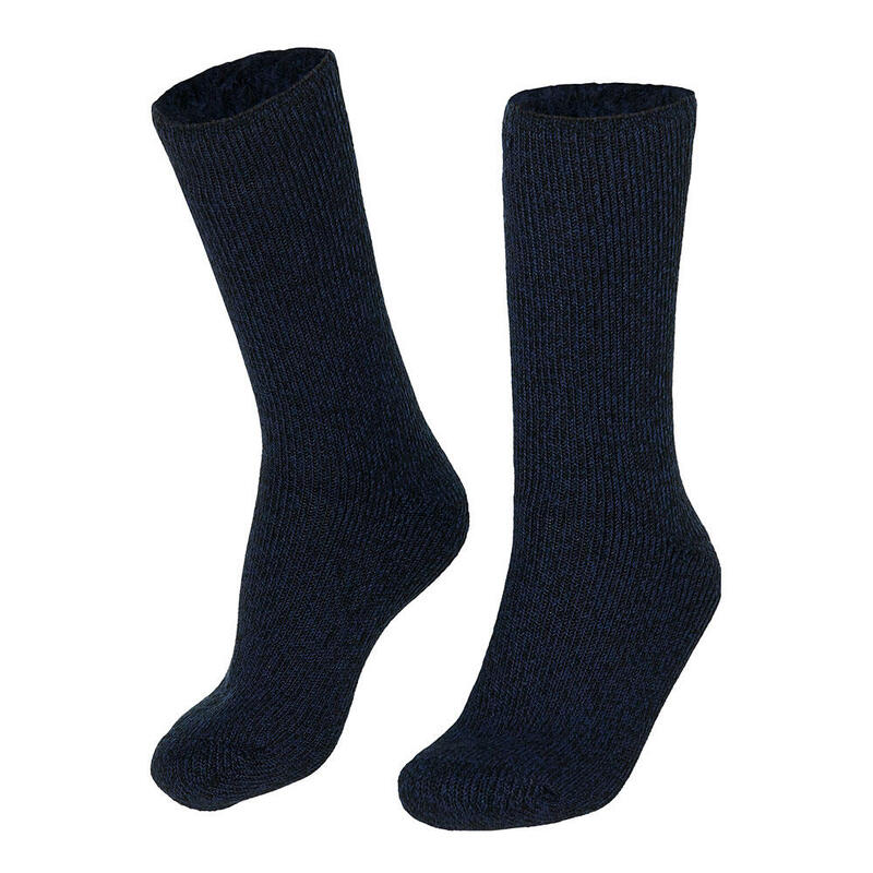 Heatkeeper - Chaussettes thermiques femmes - 36/41 - Bleu foncé- 1 paire -