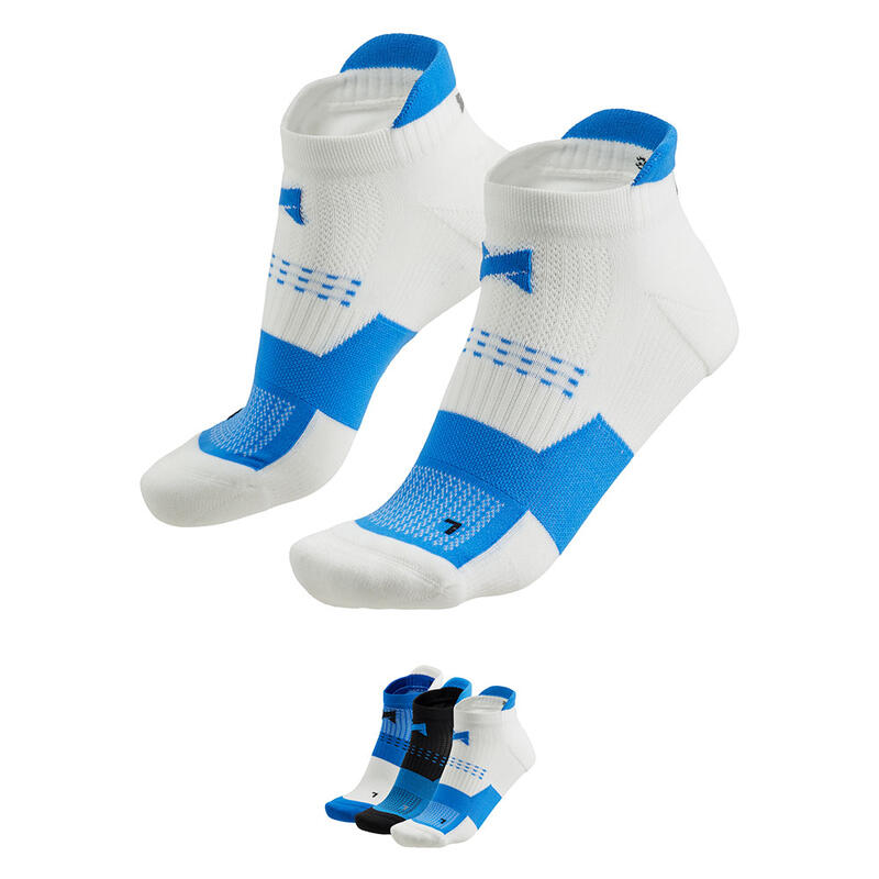 Xtreme – Fitness-Sneakersocken – Unisex – Multi-Blau – 35/38 – 3 Paar –