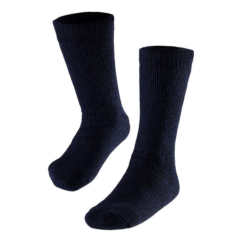 Thermo sokken heren - 2-Paar - Donker Blauw - Hoge dichtheid