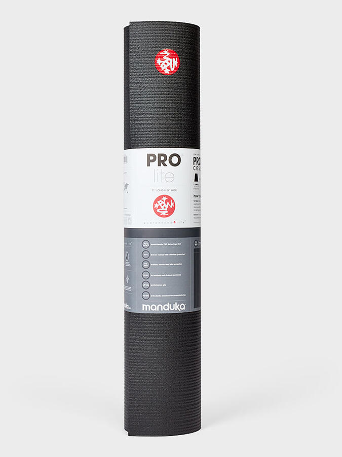 Manduka PROlite Long 79" Inch Yoga Mat 4.7mm - Black 4/4
