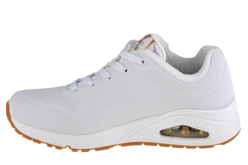 Buty do chodzenia sneakersy damskie Skechers Uno-Metallic Love