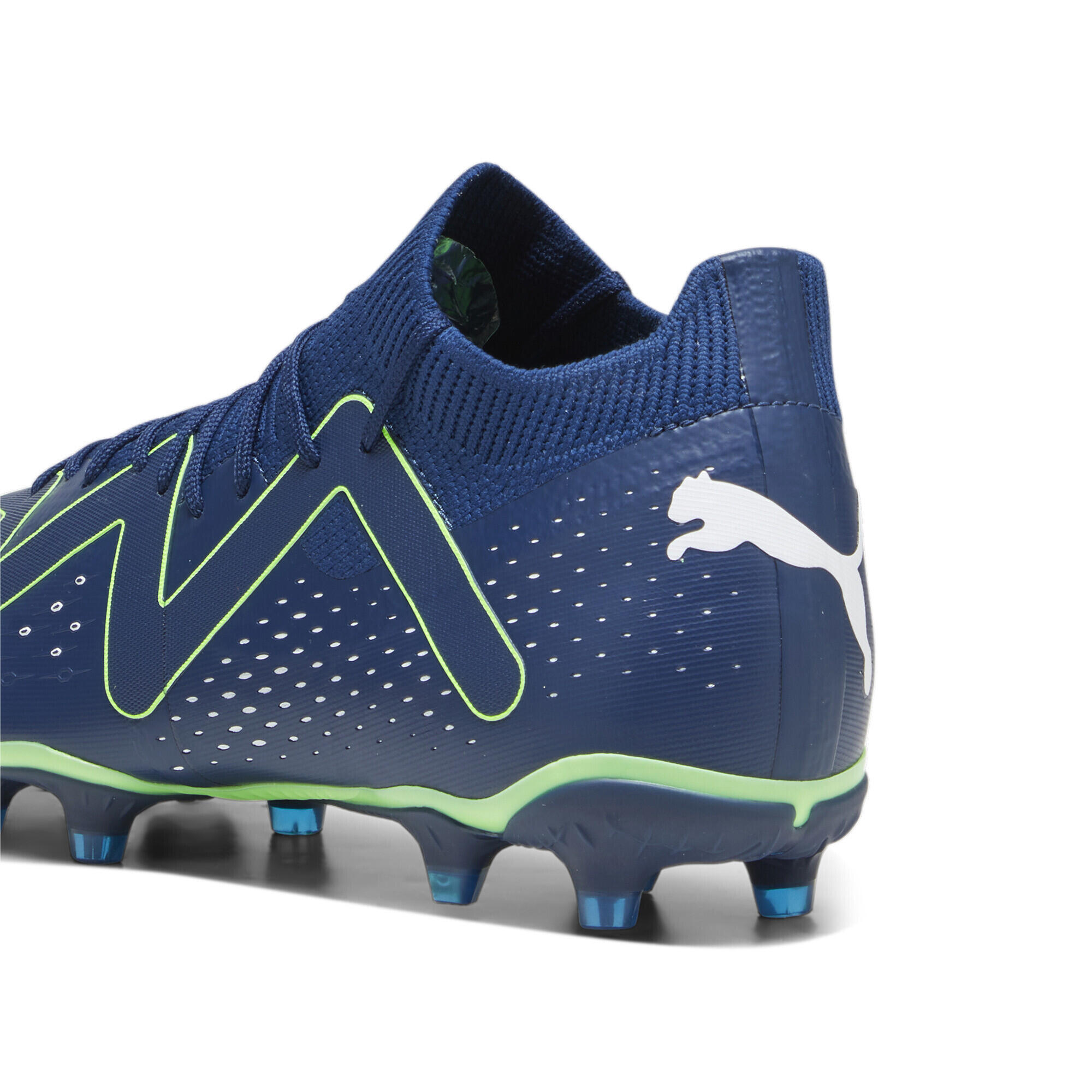Scarpe da calcio FUTURE MATCH FG/AG da uomo PUMA Persian Blue White Pro Green 4/7