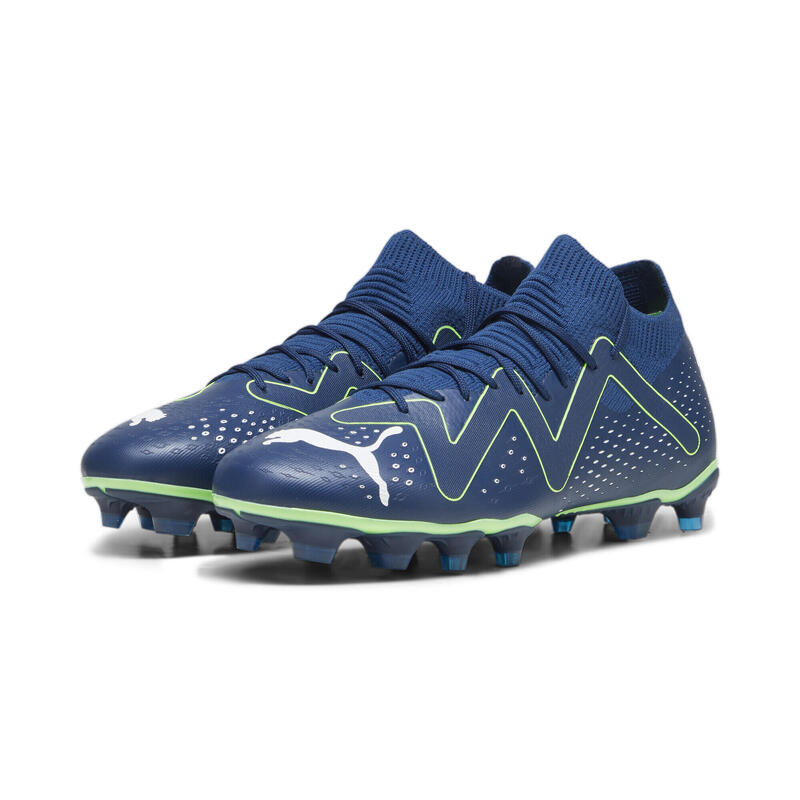 FUTURE MATCH FG/AG voetbalschoenen voor heren PUMA Persian Blue White Pro Green