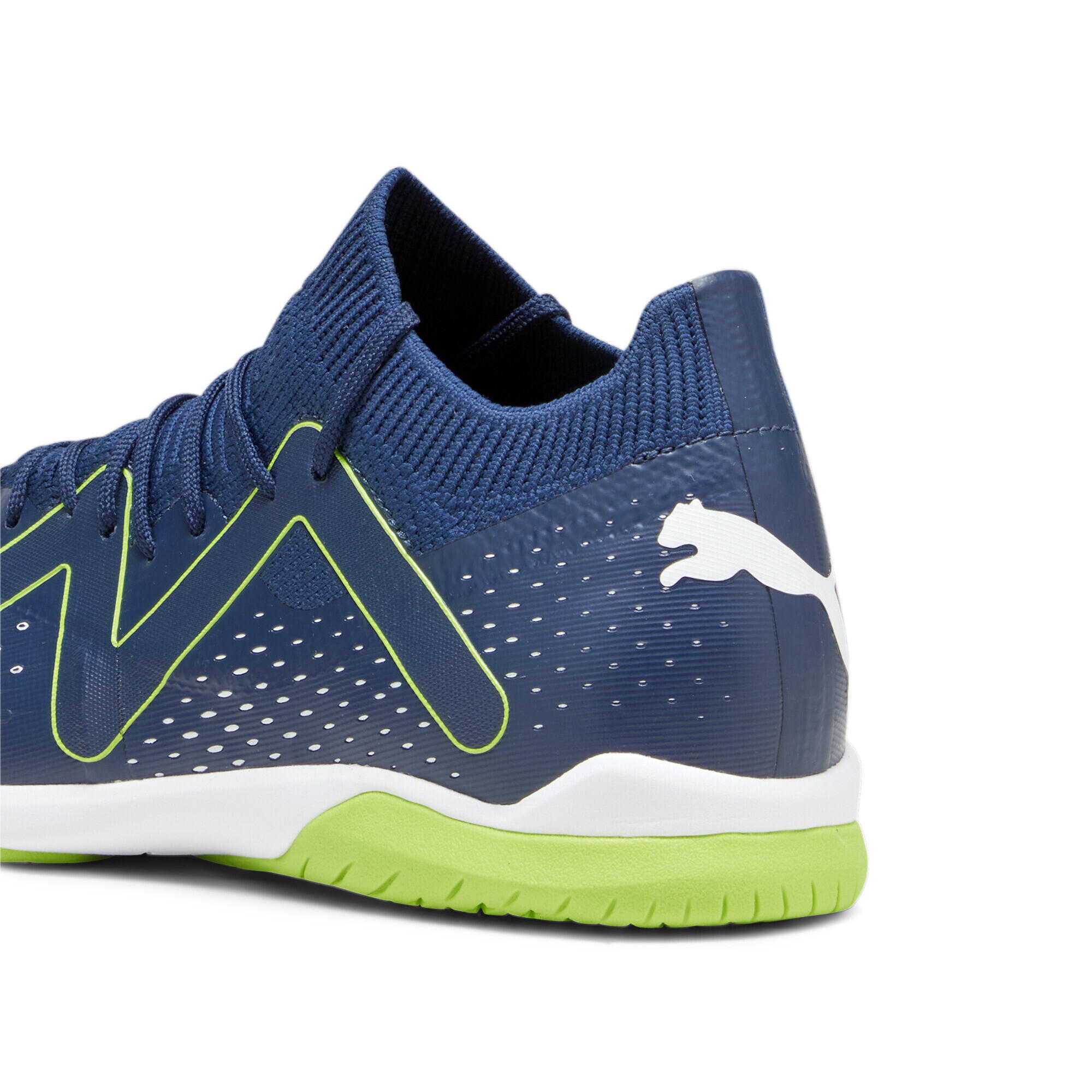 Scarpe da calcio FUTURE MATCH IT da uomo PUMA Persian Blue White Pro Green 4/7