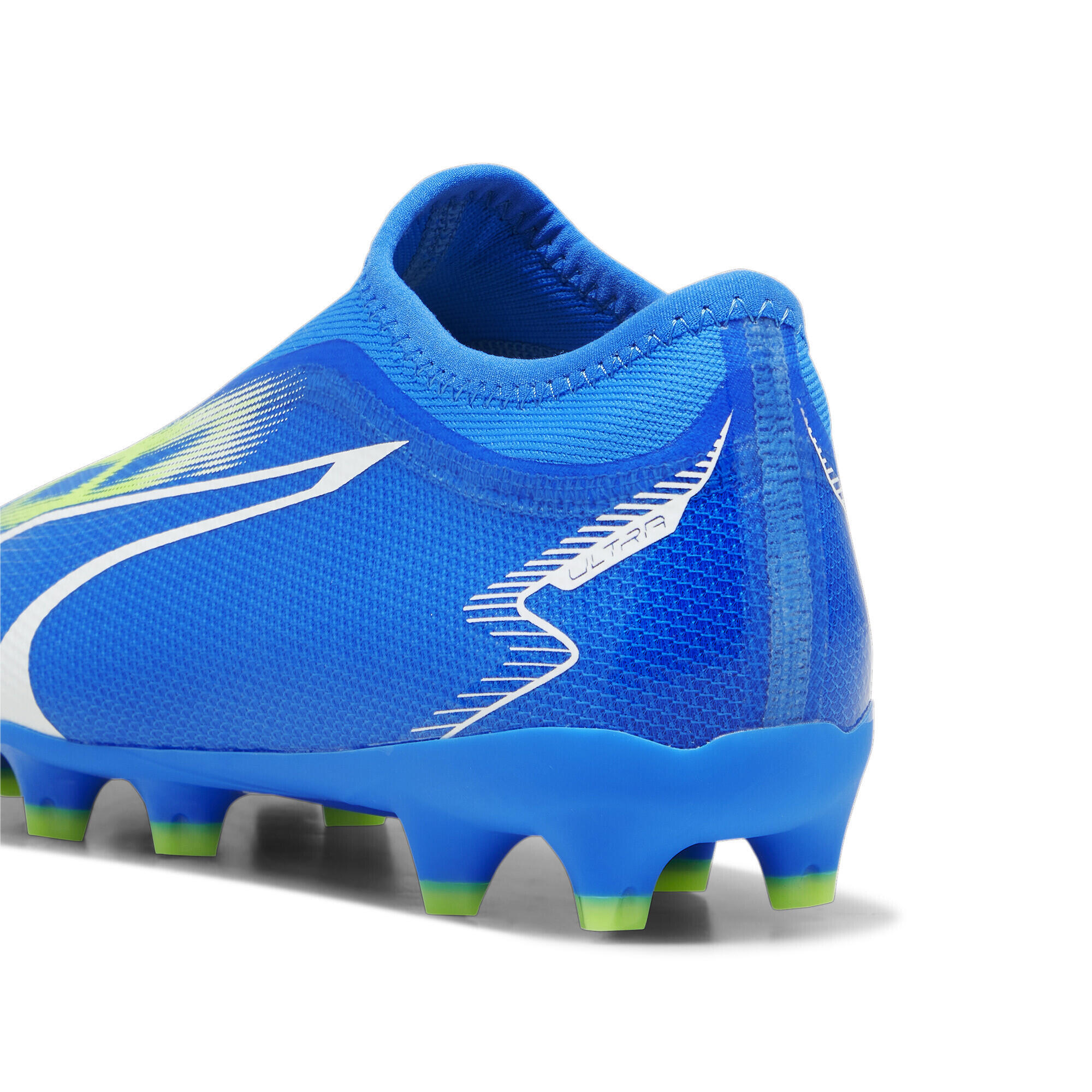 Botas de fútbol Niños ULTRA MATCH LL FG/AG PUMA Ultra Blue White Pro Green 2/6