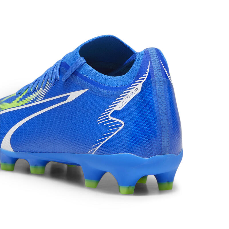 Scarpe da calcio ULTRA MATCH FG/AG da uomo PUMA Ultra Blue White Pro Green