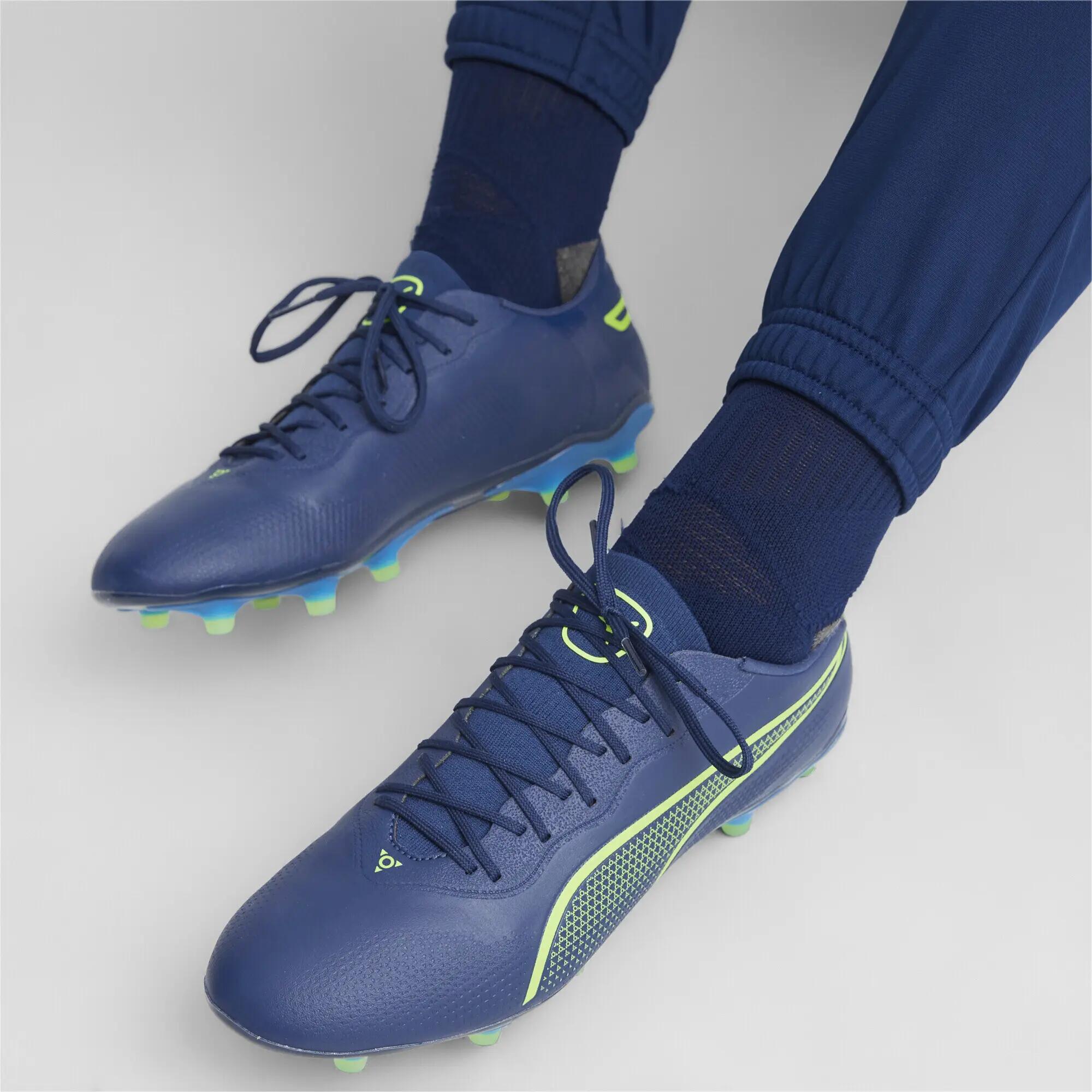 Chaussures de football KING PRO FG/AG PUMA Persian Blue Pro Green Ultra 2/7
