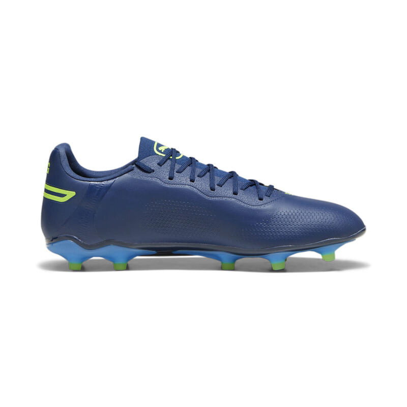 KING PRO FG/AG Fußballschuhe Erwachsene PUMA Persian Blue Pro Green Ultra