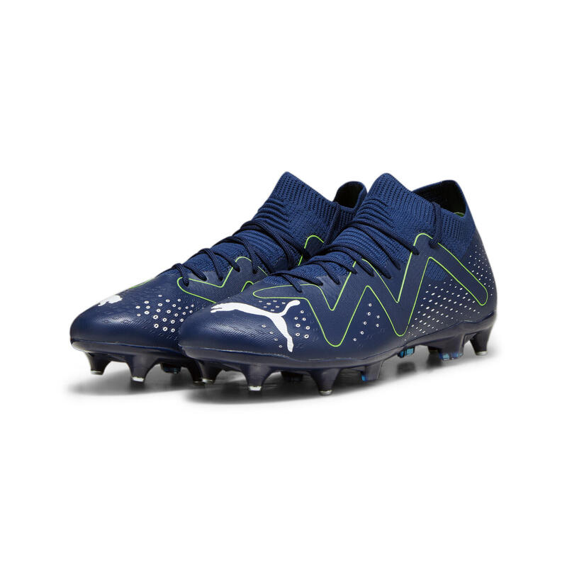 FUTURE MATCH MxSG Fußballschuhe Herren PUMA Persian Blue White Pro Green