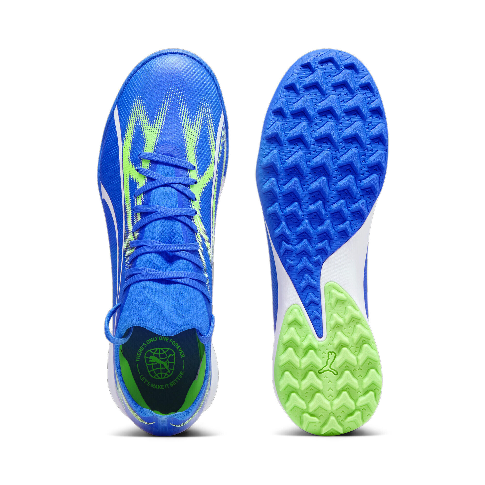Chaussures de football ULTRA MATCH TT PUMA Ultra Blue White Pro Green 6/7