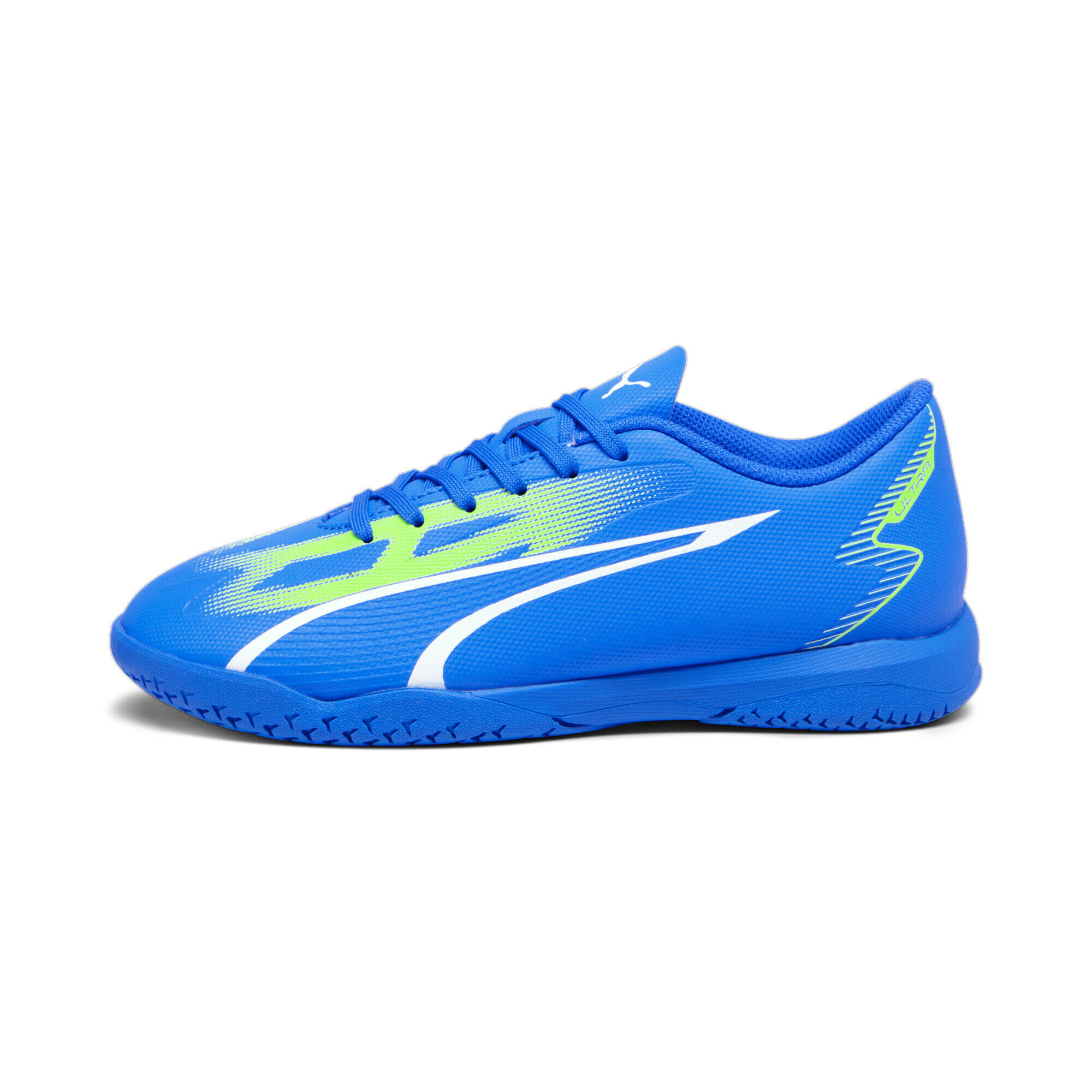 ULTRA PLAY IT Fußballschuhe Jugendliche PUMA Ultra Blue White Pro Green 3/6