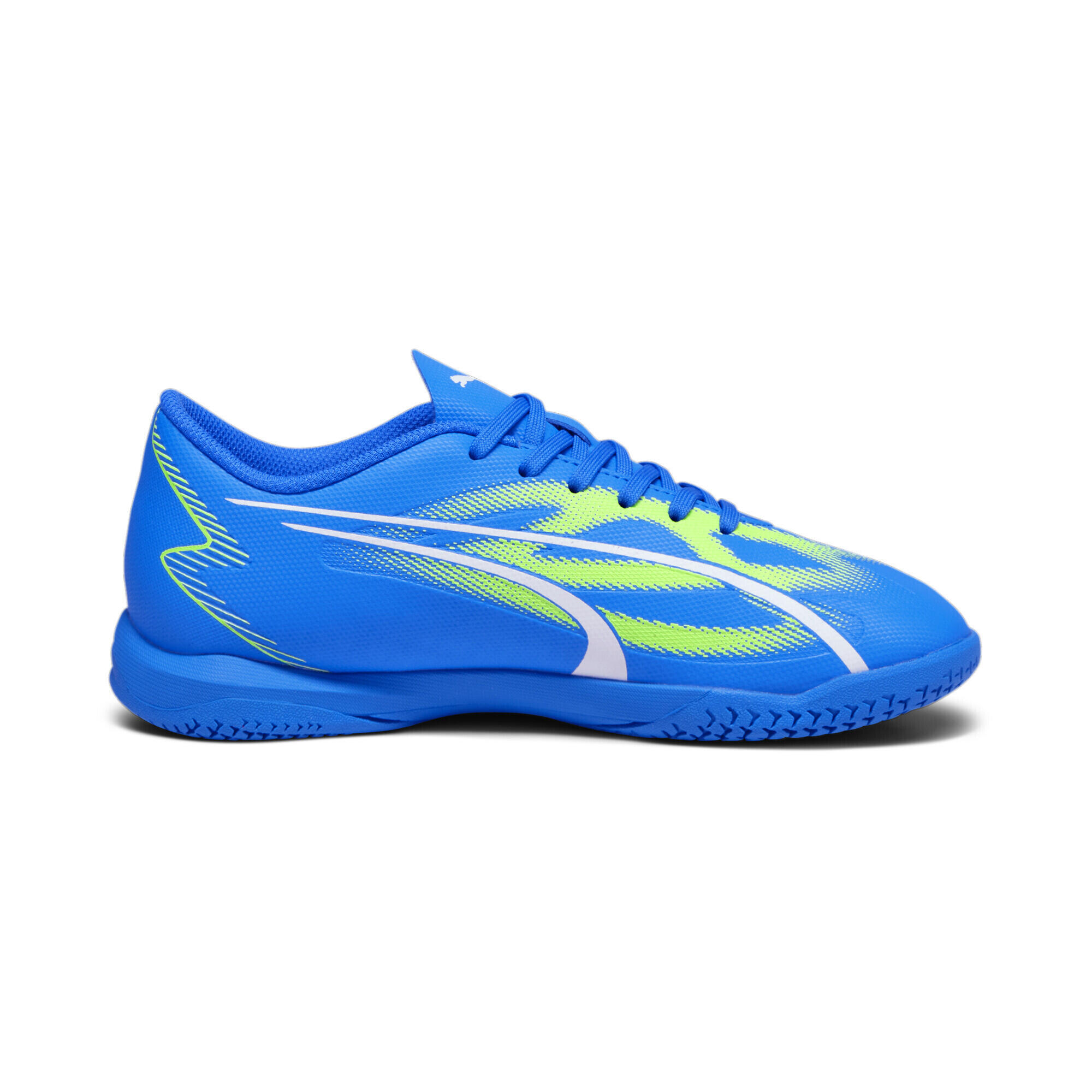 ULTRA PLAY IT Fußballschuhe Jugendliche PUMA Ultra Blue White Pro Green 5/6