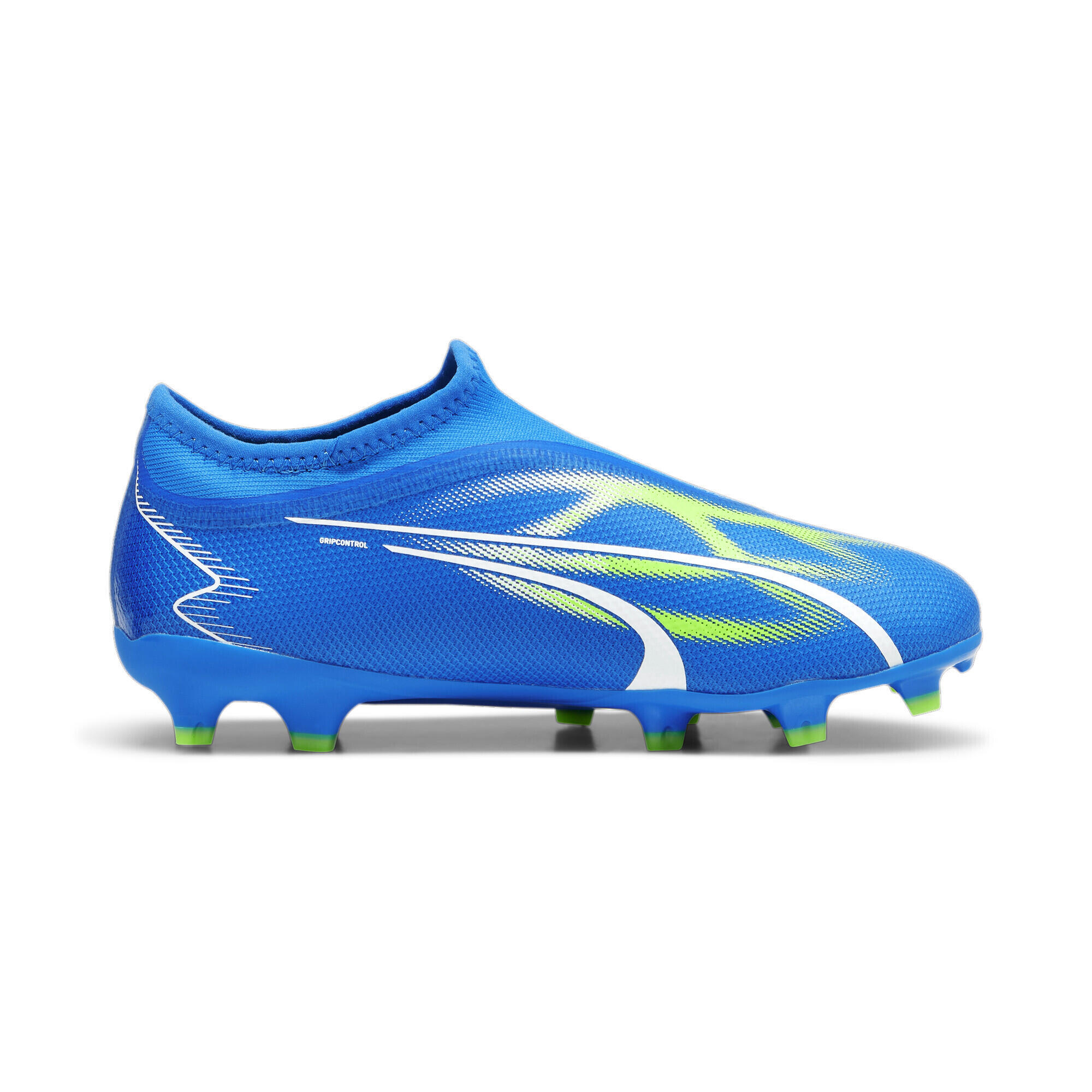 Botas de fútbol Niños ULTRA MATCH LL FG/AG PUMA Ultra Blue White Pro Green 5/6