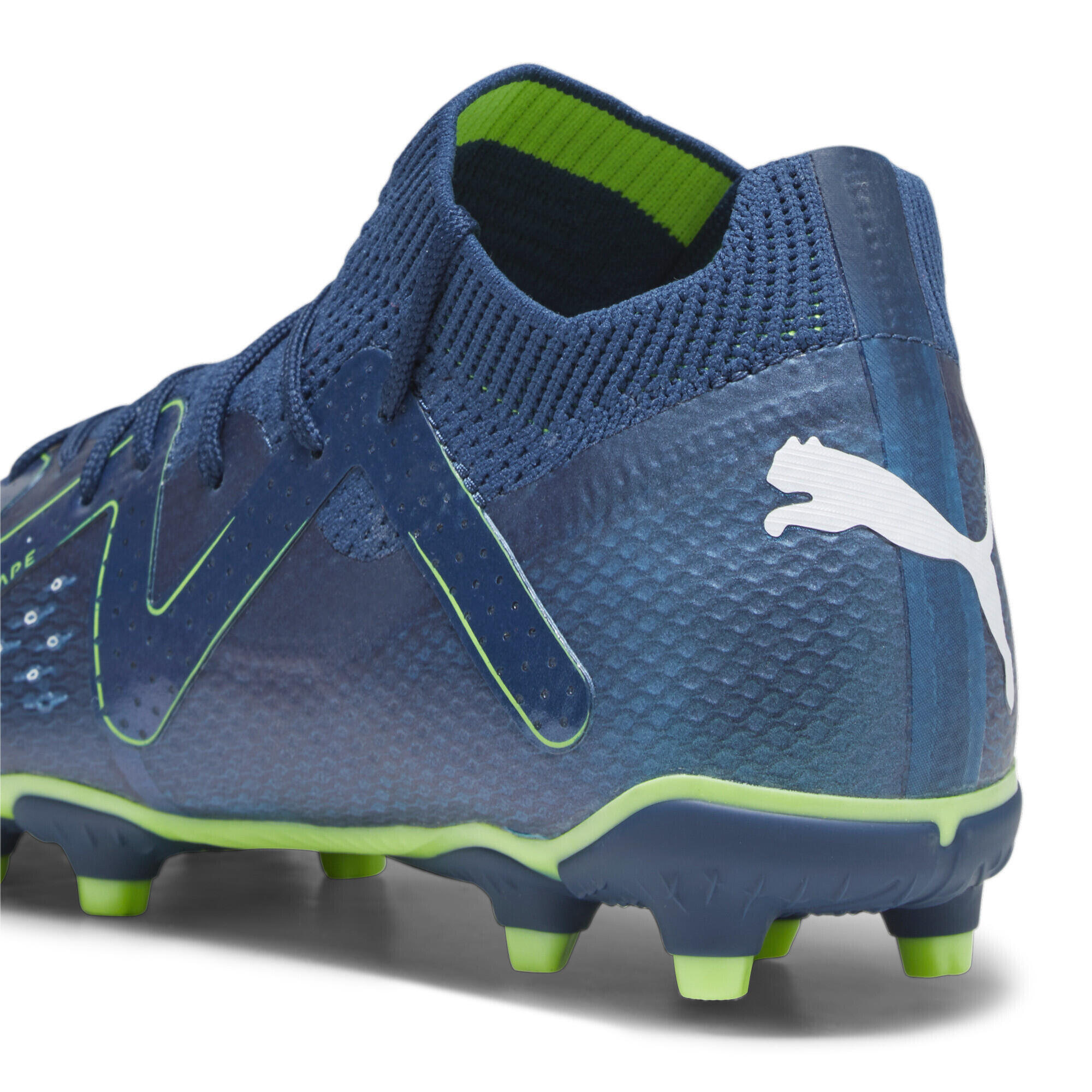 Scarpe da calcio FUTURE PRO FG/AG da ragazzi PUMA Persian Blue White Pro Green 2/6