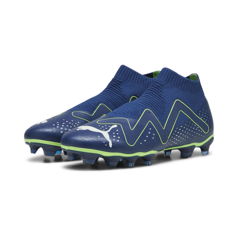 Chaussures de football FUTURE MATCH+ LL FG/AG PUMA Persian Blue White Pro Green