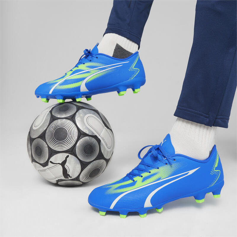 Chaussures de football ULTRA PLAY FG/AG PUMA Ultra Blue White Pro Green