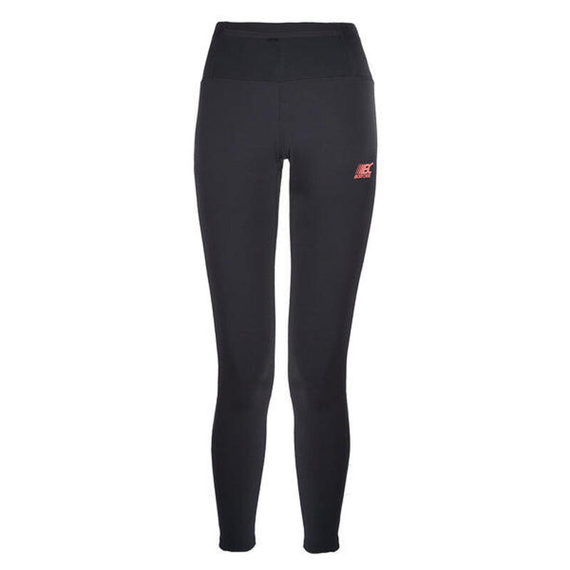 Legging de running zippé Aelis – Noir – Femme