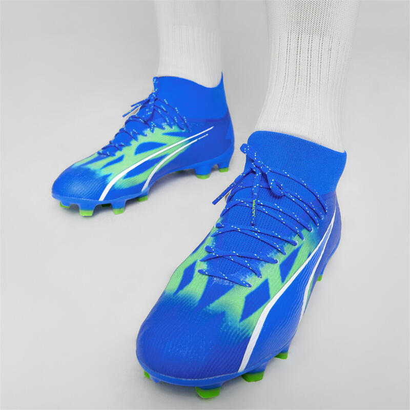 Chaussures de football ULTRA PRO FG/AG PUMA Ultra Blue White Pro Green