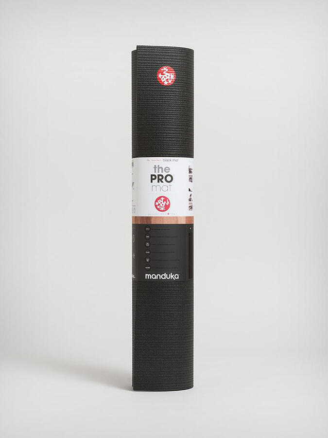 Manduka PRO Standard 71" Yoga Mat 6mm - Black 4/4