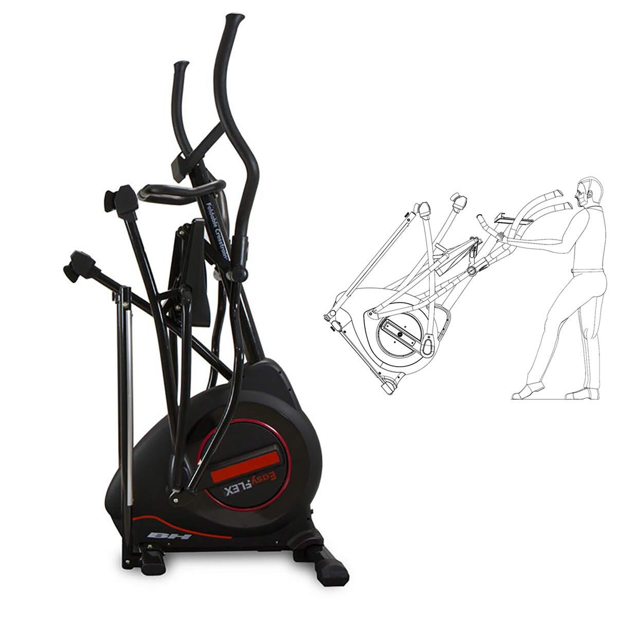 BH FITNESS EASY FLEX G852 FOLDING CROSS TRAINER 7/7