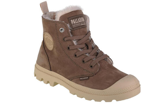 PALLADIUM Damen Pampa Hi Zip WL Winter Ankle Boots Stiefelette 95982-212 braun