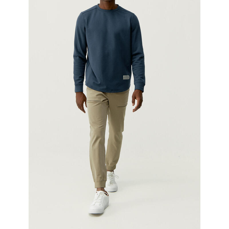 Sweat-shirt homme en tissu performant avec poche Erie Born Living Yoga