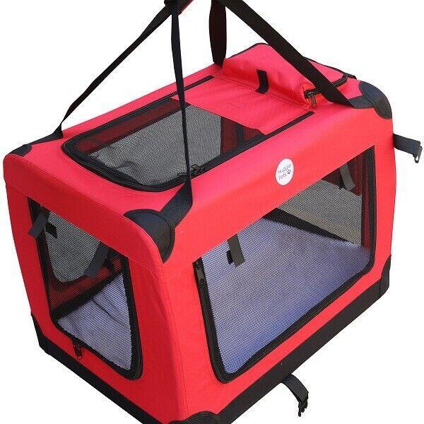 Hugglepets Fabric Crate - Small Red 3/3
