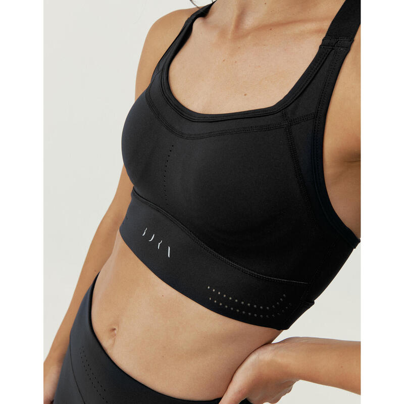 Top sportivo da donna in tessuto performante ad alto sostegno Unai