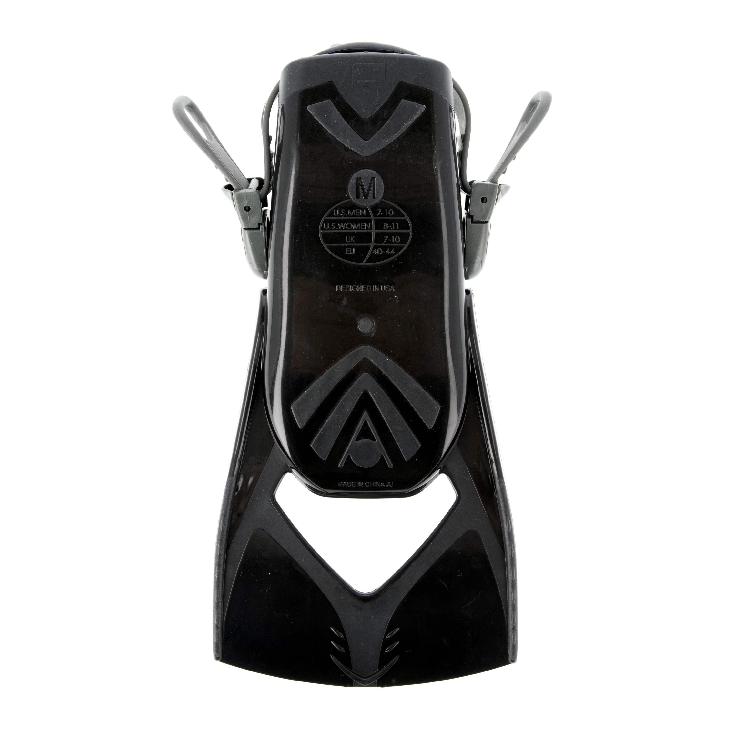 Pinne da allenamento Aquasphere Zip VX - Nere - Piccole 2/3