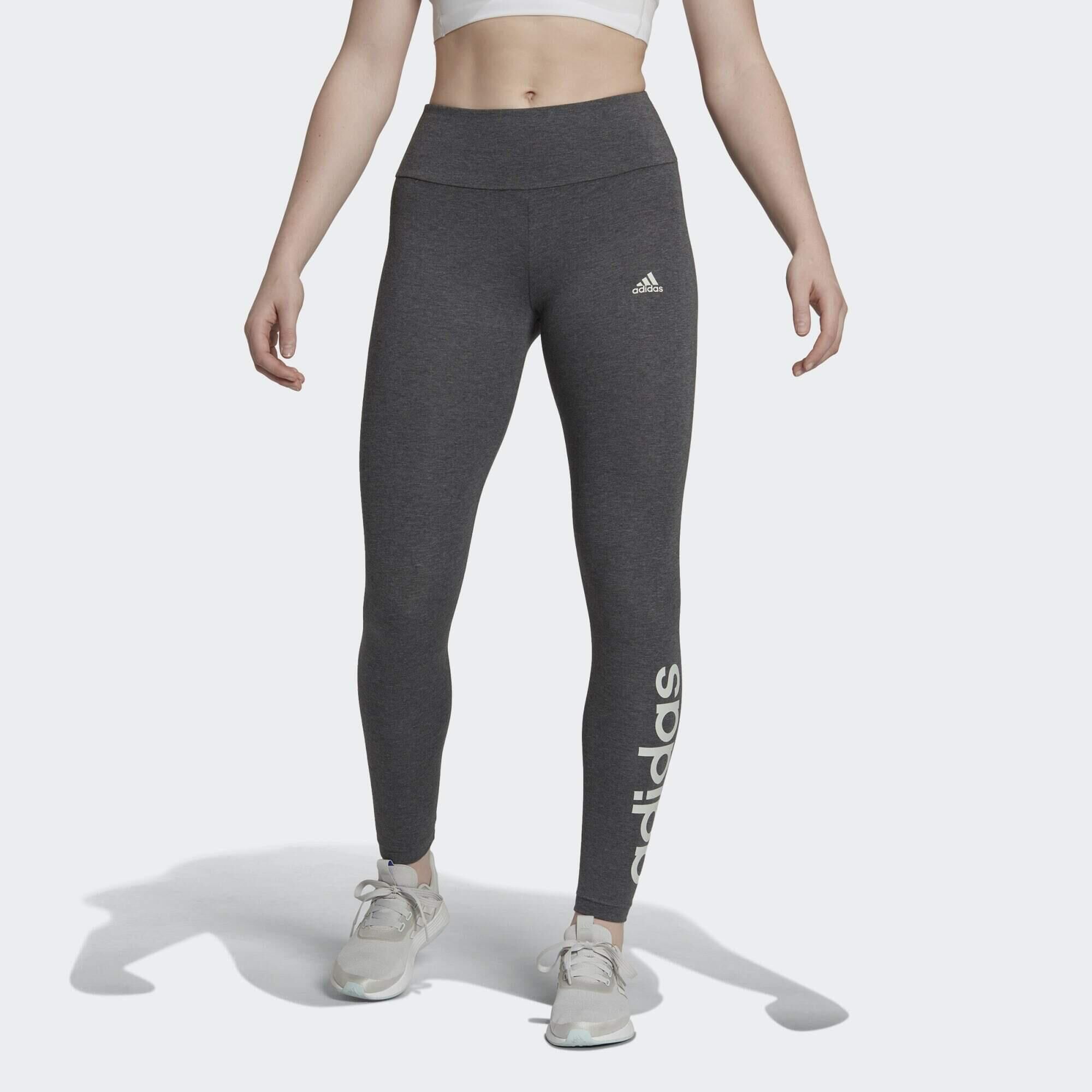 ADIDAS ESSENTIALS HIGH-WAISTED LOGO LEGGINGS