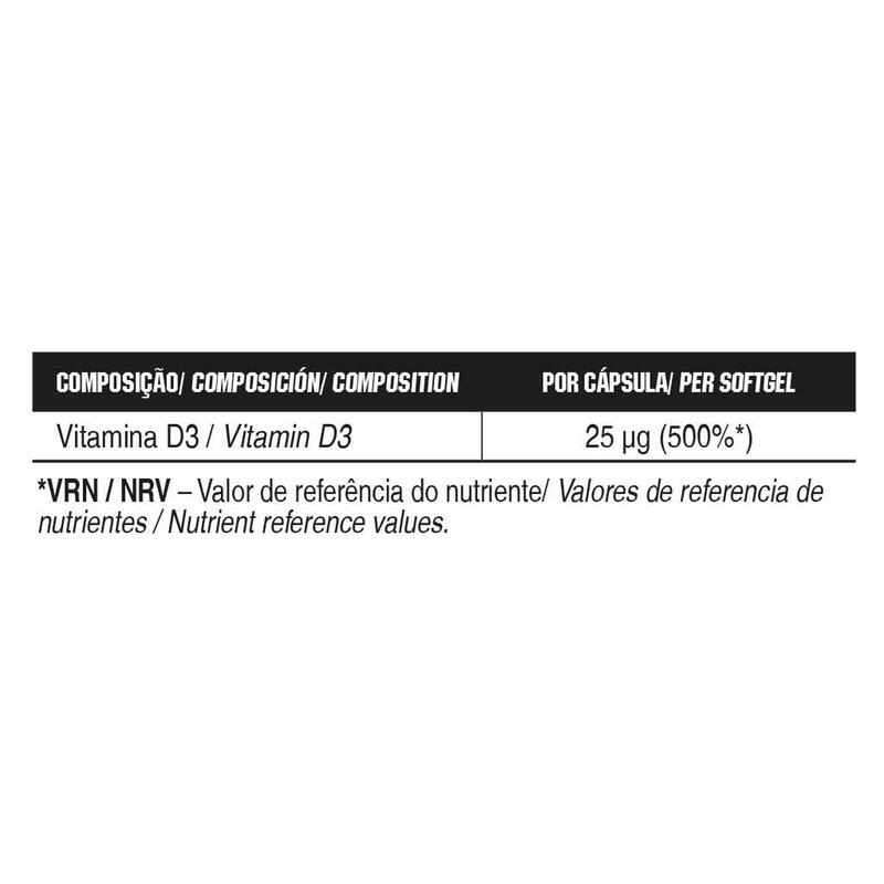 SUPLEMENTO VITAMÍNICO VITAMIN D3 1000 IU - 120 GEL