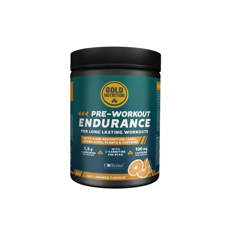 GoldNutrition PRE-WORKOUT Endurance portocale 300 g