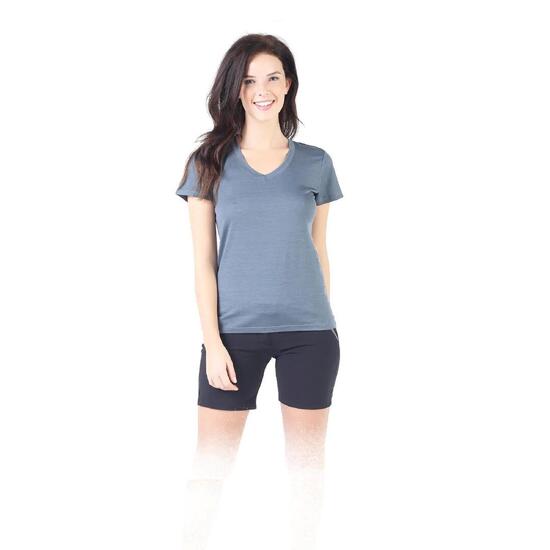 Koszulka turystyczna damska Woolona Calima 100% Merino