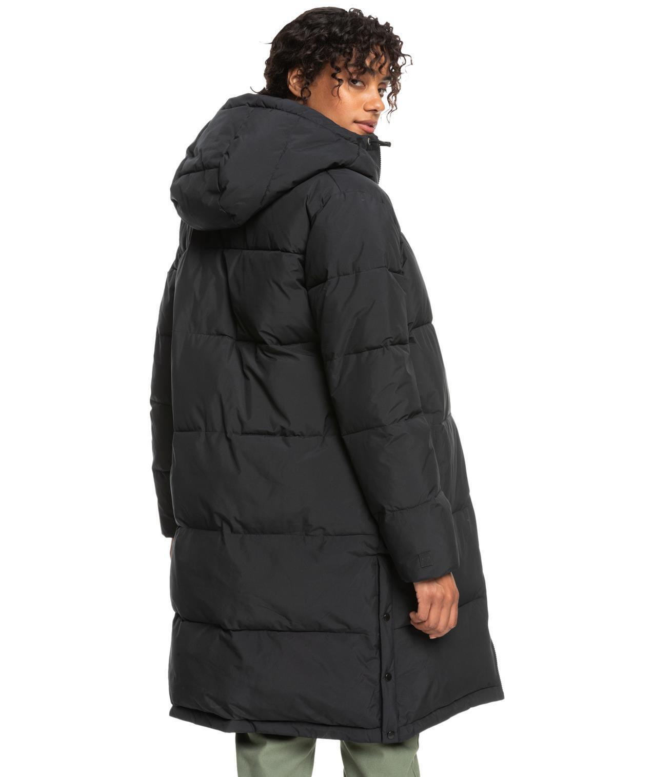 Veste longue à capuche TEST OF TIME Noir Femme 7/7