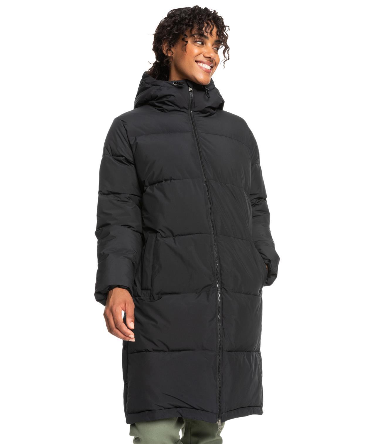 Veste longue à capuche TEST OF TIME Noir Femme 6/7
